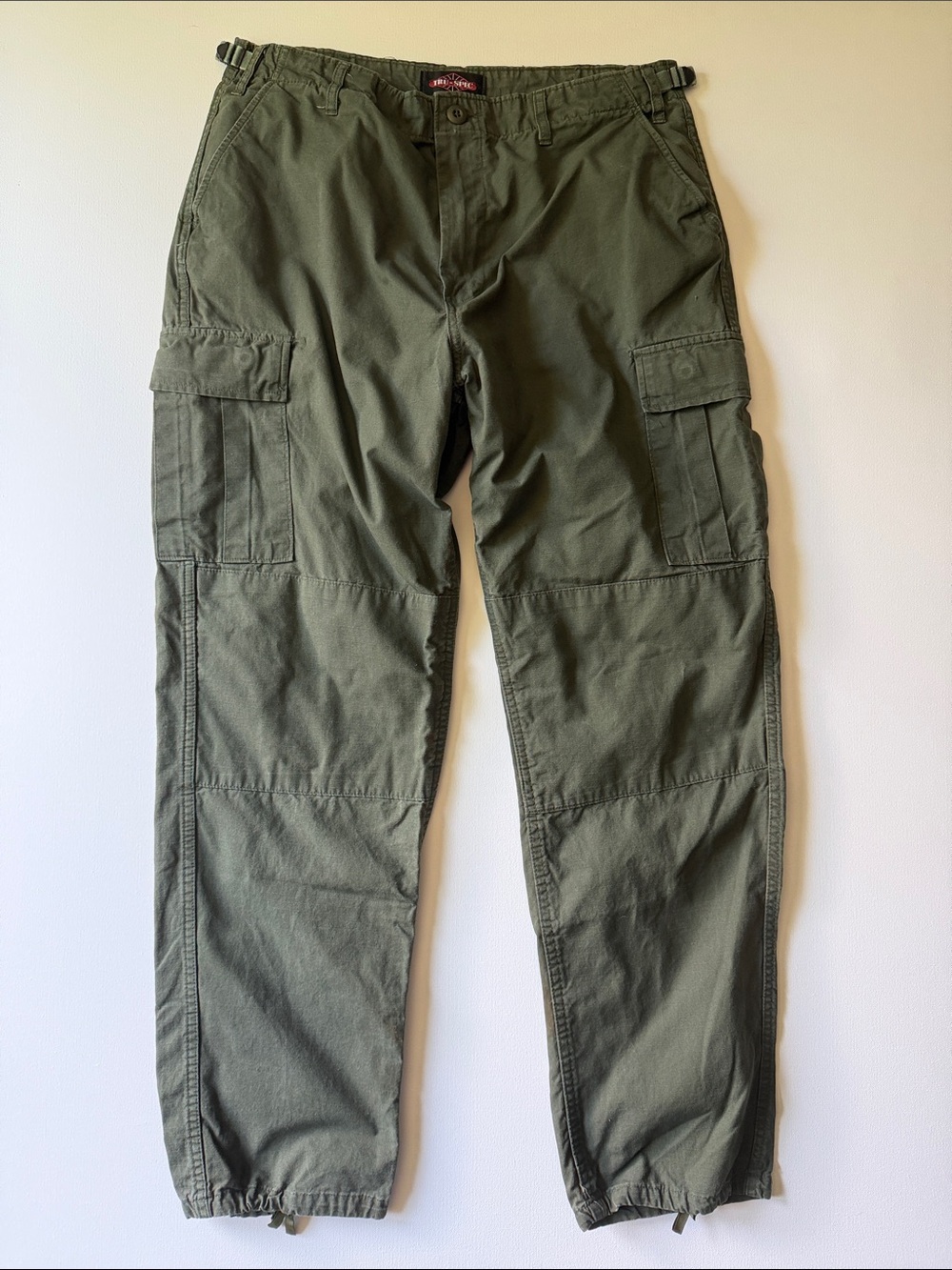 Tru-Spec Men's Olive Green Cargo Pants - 35-39” waist
